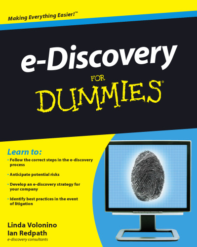 e-Discovery For Dummies