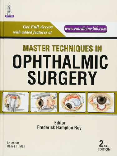 Master Techniques in Ophthalmic Surgery