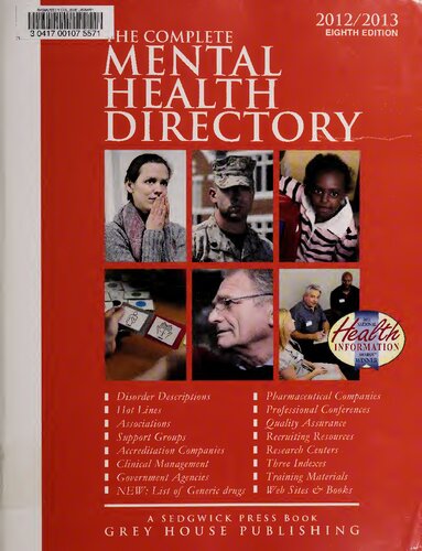 Complete Mental Health Directory (Complete Mental Health Directory (Paperback))
