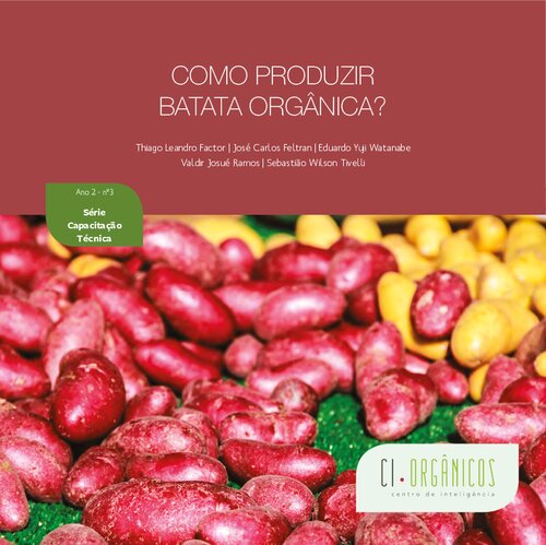 Como produzir batata orgânica