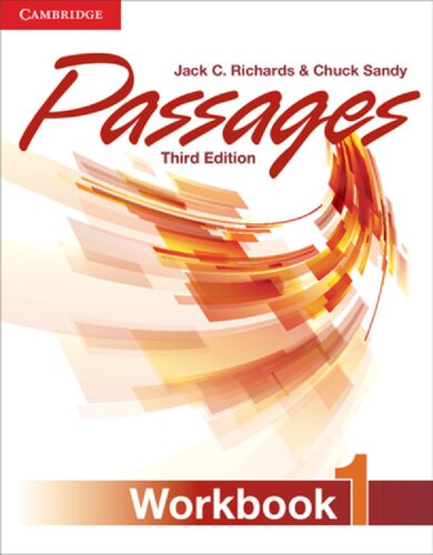 Passages Level 1 Workbook 3rd Edition