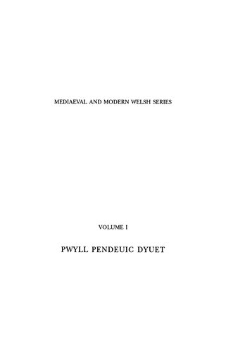 Pwyll Pendeuic Dyuet