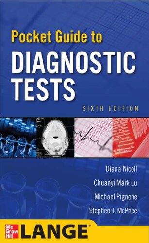 Pocket guide to diagnostic tests