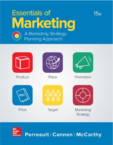 Essentials of marketing: a marketing strategy planning approach