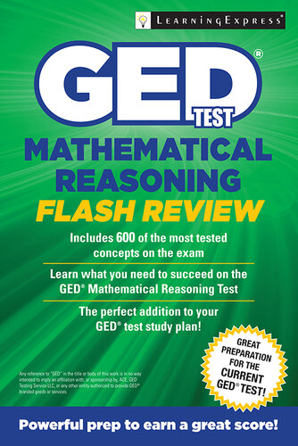 Ged Test Mathematical Reasoning Flash Review