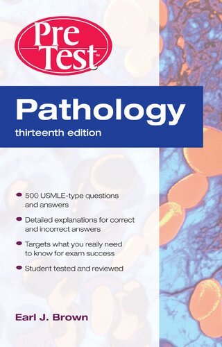 Pathology : PreTest self-assessment and review