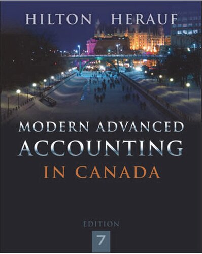 Modern advanced accounting in Canada