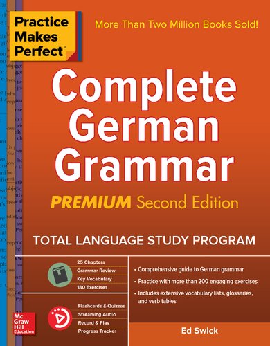 Practice Makes Perfect Complete German Grammar,