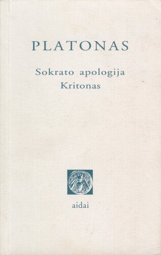 Sokrato apologija ; Kritonas