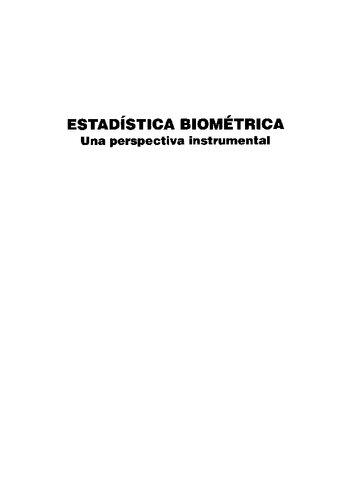 Estadística biométrica