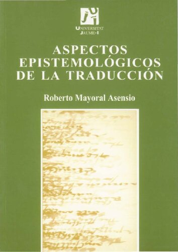 Aspectos epistemológicos de la traducción