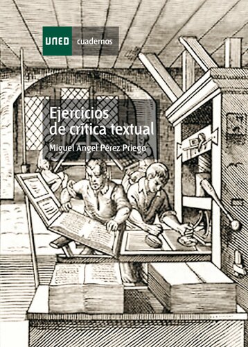 Ejercicios de Crítica Textual (CUADERNOS UNED)
