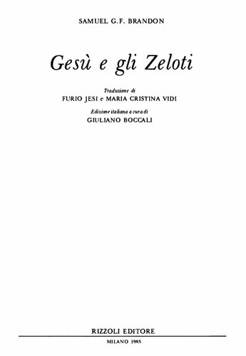 Gesù e gli zeloti