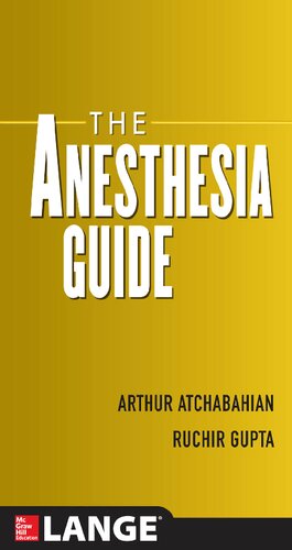 The anesthesia guide