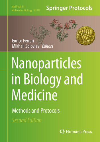 Nanoparticles In Biology And Medic: Methods and Protocols