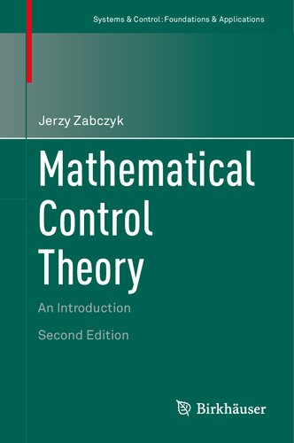 Mathematical Control Theory - An Introduction