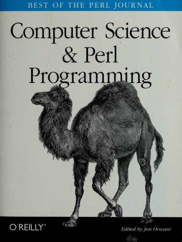 Computer Science & Perl Programming: Best of TPJ