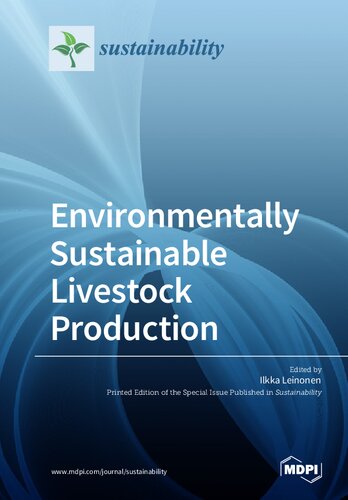 Environmentally Sustainable Livestock Production