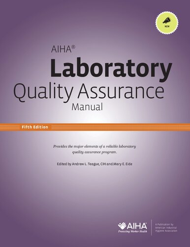Laboratory Quality Assurance Manual