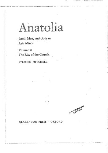 Anatolia: The rise of the Church