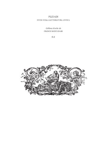 Scholia Graeca in Odysseam, Vol. II Scholia ad Libros γ–δ