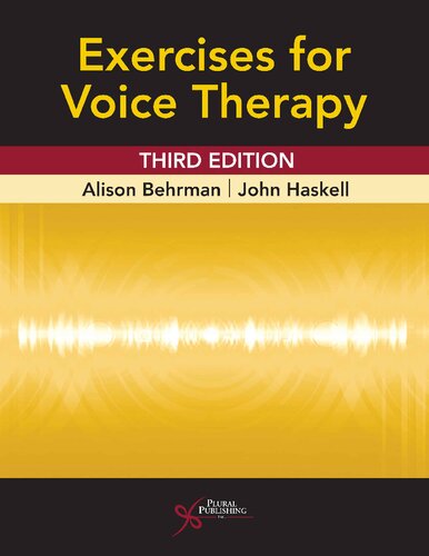 Exercises for Voice Therapy