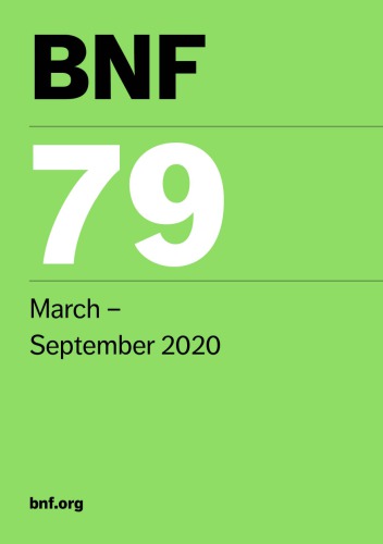 British National Formulary 79 (BNF) March 2020