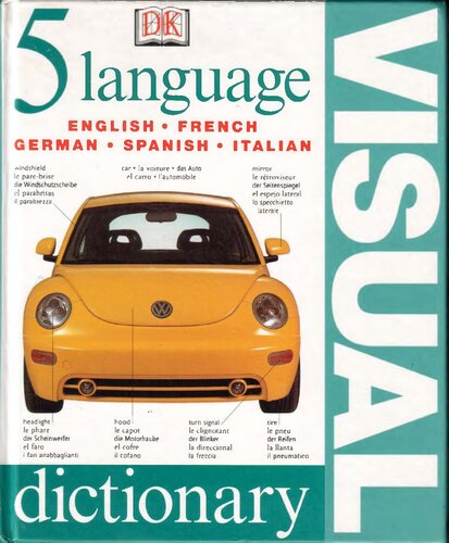 5 Language Visual Dictionary: English-French-German-Spanish-Italian