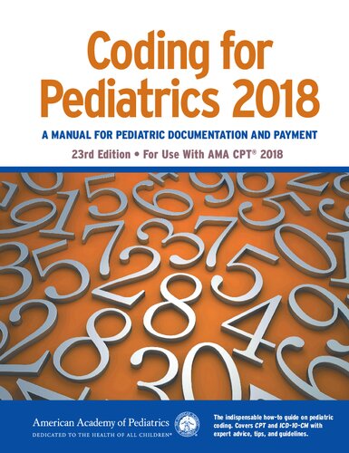 Coding for Pediatrics 2018.