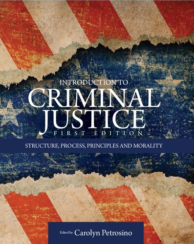 Introduction to Criminal Justice: Structure, Process, Principles and Morality