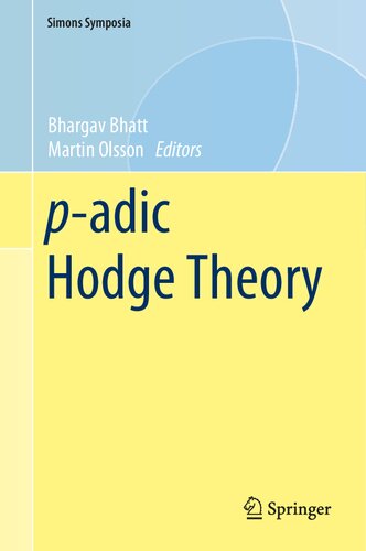 p-adic Hodge Theory
