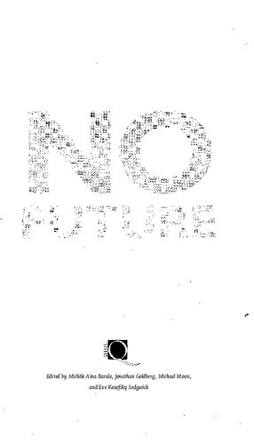 No Future: Queer Theory and the Death Drive