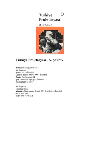 Türkiye Proletaryası