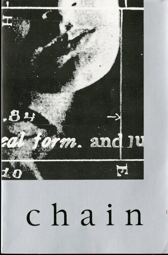 Chain / 1, Spring/Summer 1994: Special Topic Gender and Editing