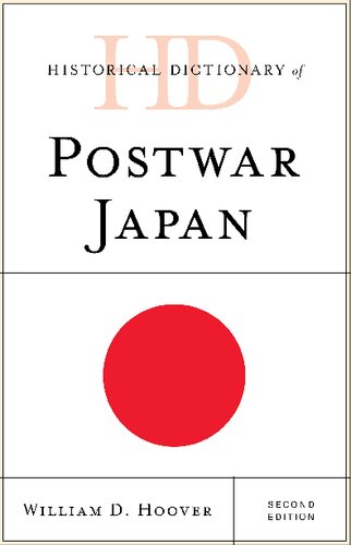 Historical dictionary of postwar japan