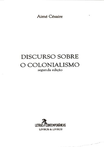 Discurso sobre o colonialismo