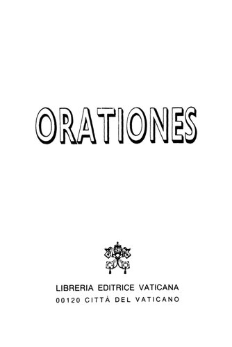 ORATIONES