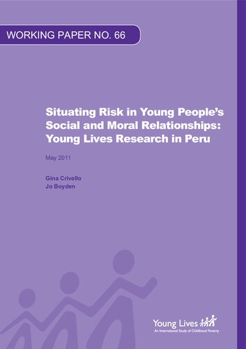 Situating Risk in Young People’s Social and Moral Relationships: Young Lives Research in Peru