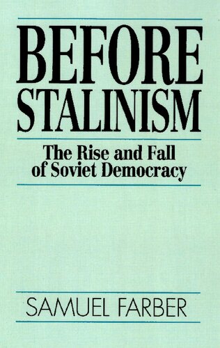 Before Stalinism