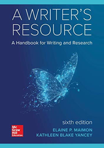 A Writer's Resource: A Handbook for Writing and Research