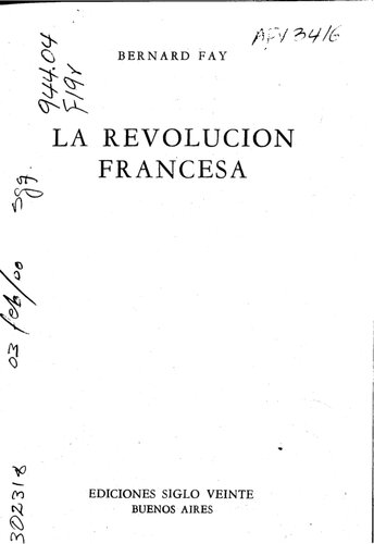 La Revolución Francesa