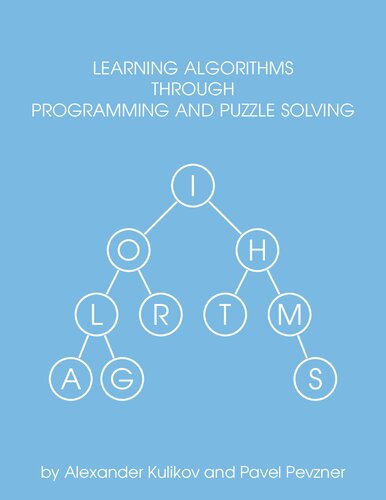 Learning Algorithms Through Programming and Puzzle Solving