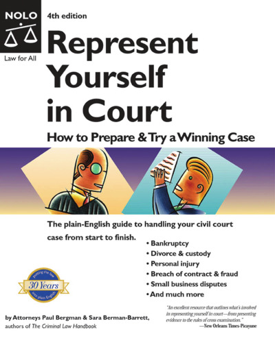 Represent Yourself in Court: How to Prepare and Try a Winning Case