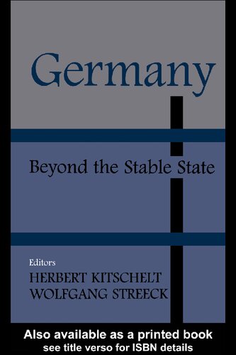 Germany: beyond the stable state