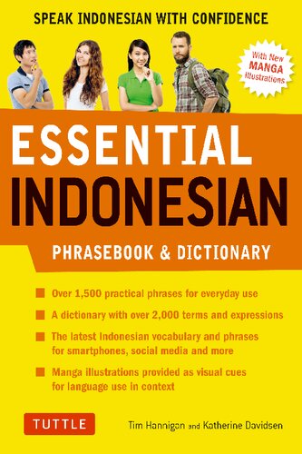 Essential Indonesian Phrasebook & Dictionary: Speak Indonesian with Confidence (Revised Edition) (Essential Phrasebook and Dictionary Series)