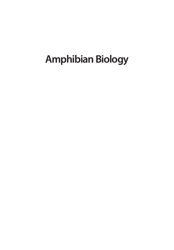 Amphibian Biology, Volume 11, Part 4: Southern Europe and Turkey