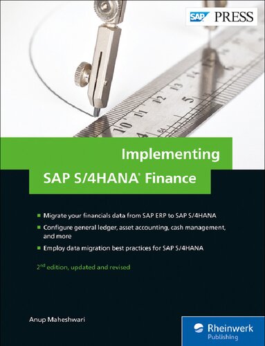 Implementing SAP S/4HANA Finance,