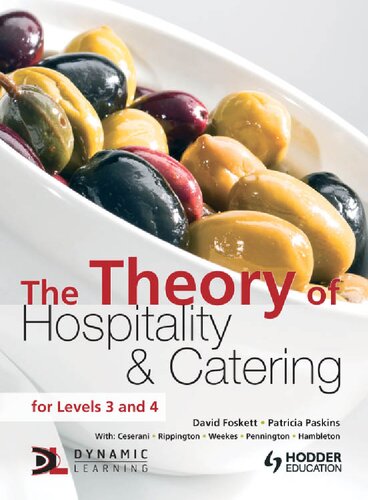 The theory of hospitality & catering : for levels 3 and 4