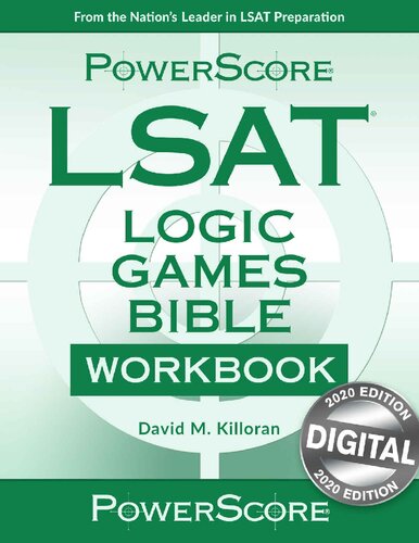 LSAT logic Games workbook