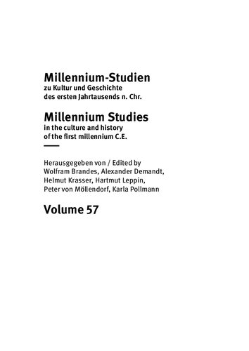 Holiness and Power : Constantinopolitan Holy Men and Authority in the 5th Century